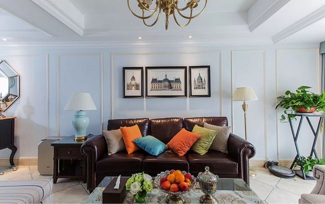 [裝修案例]128平米三居室美式裝修風(fēng)格，舒適的居家生活