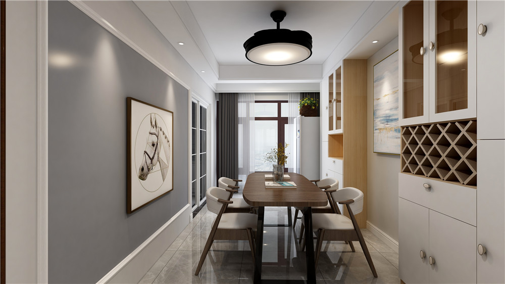 龍湖九里晴川-現(xiàn)代簡約-臥室設計效果圖