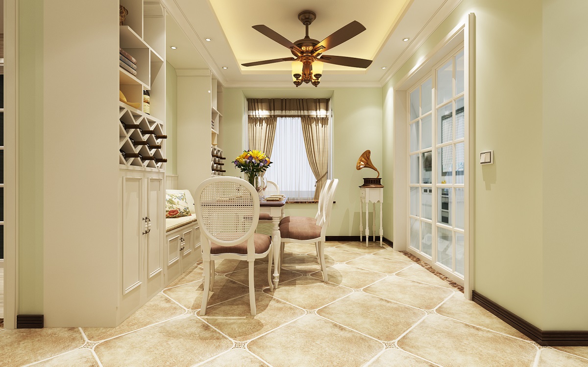 龍湖九里晴川-現(xiàn)代簡約-臥室設計效果圖