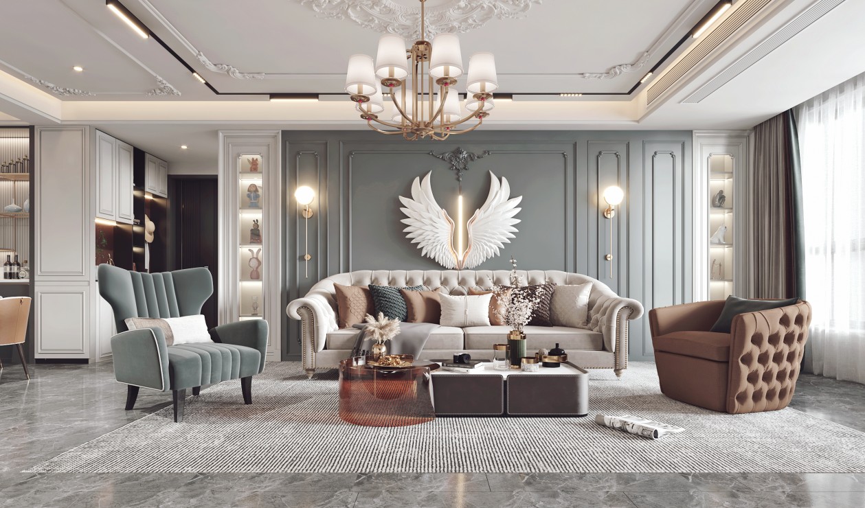 龍湖九里晴川-現(xiàn)代簡約-臥室設(shè)計(jì)效果圖